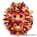 Polymer Clay Lion Trinket Box by KatersAcres