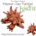 Polymer Clay Echidna Tutorial by KatersAcres for the Friesen Project of 2013