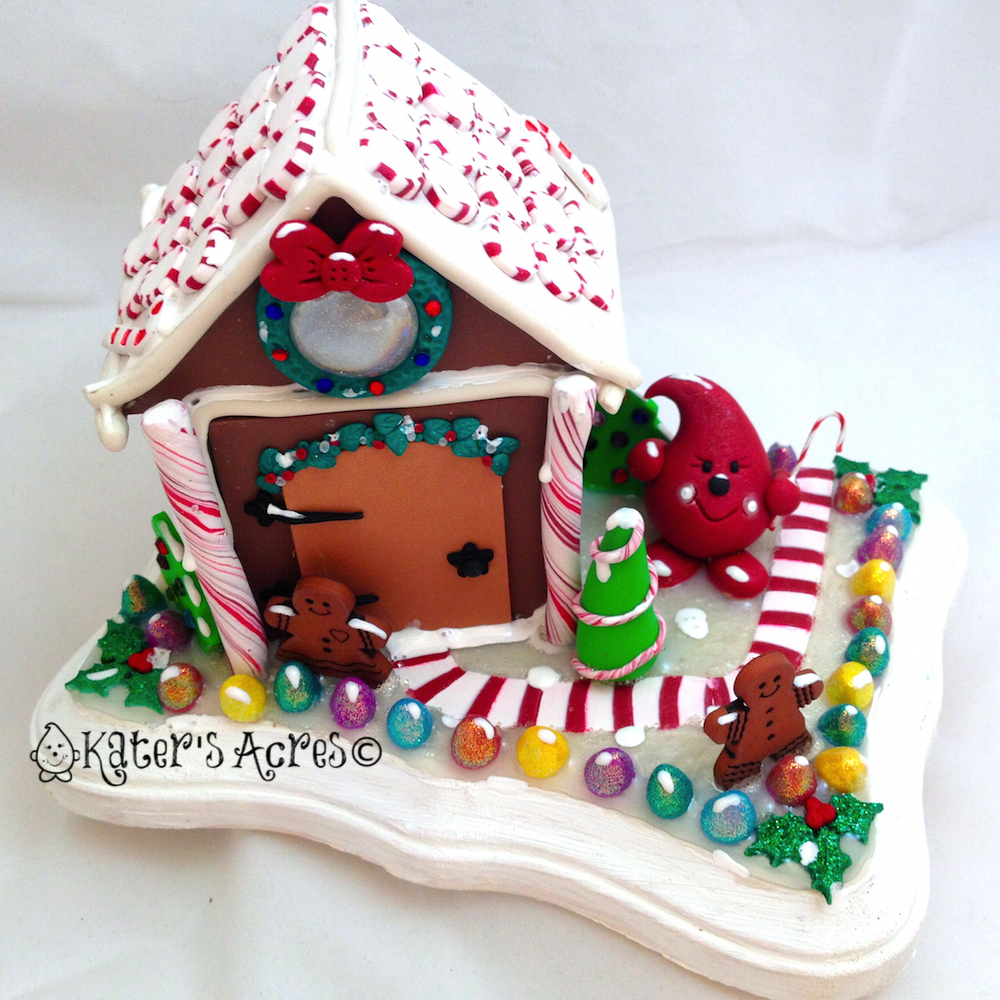 Parker's GingerBread House StoryBook Scene by KatersAcres