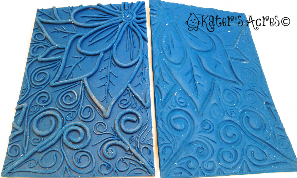 How To Make Multi-Dimensional Polymer Clay Texture Plates Tutorial