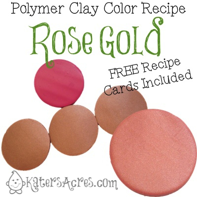 Rose Gold Color Recipe by KatersAcres
