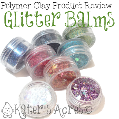 Polymer Clay Glitter Balm Review by KatersAcres