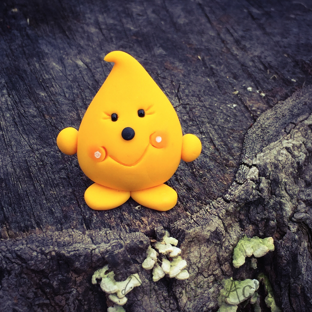 Parker - Handmade Polymer Clay Figurine by KatersAcres