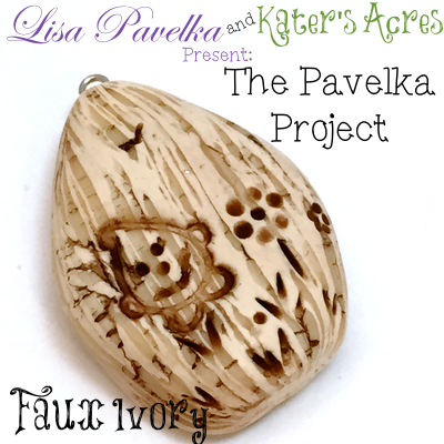March Pavelka Project: Faux Ivory Technique by KatersAcres