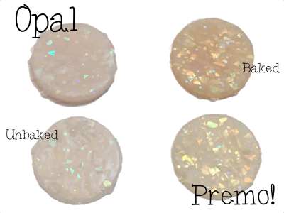 2015 Polyform Color Review - Premo Sculpey Polymer Clay in Opal