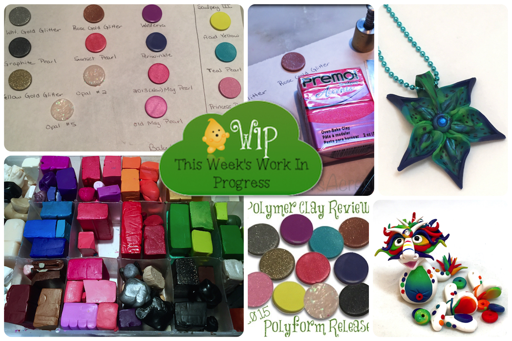 WIP Wednesday in KatersAcres Polymer Clay Studio | Join the Conversation: What are YOU working on?