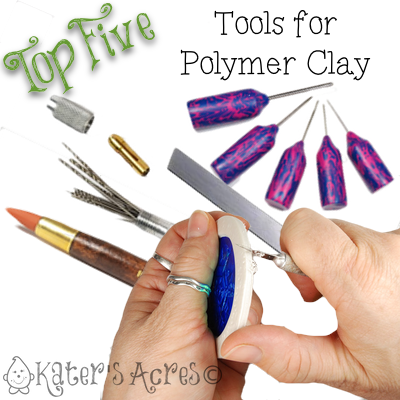 Top 5 Polymer Clay Tools by Ginger Davis Allman
