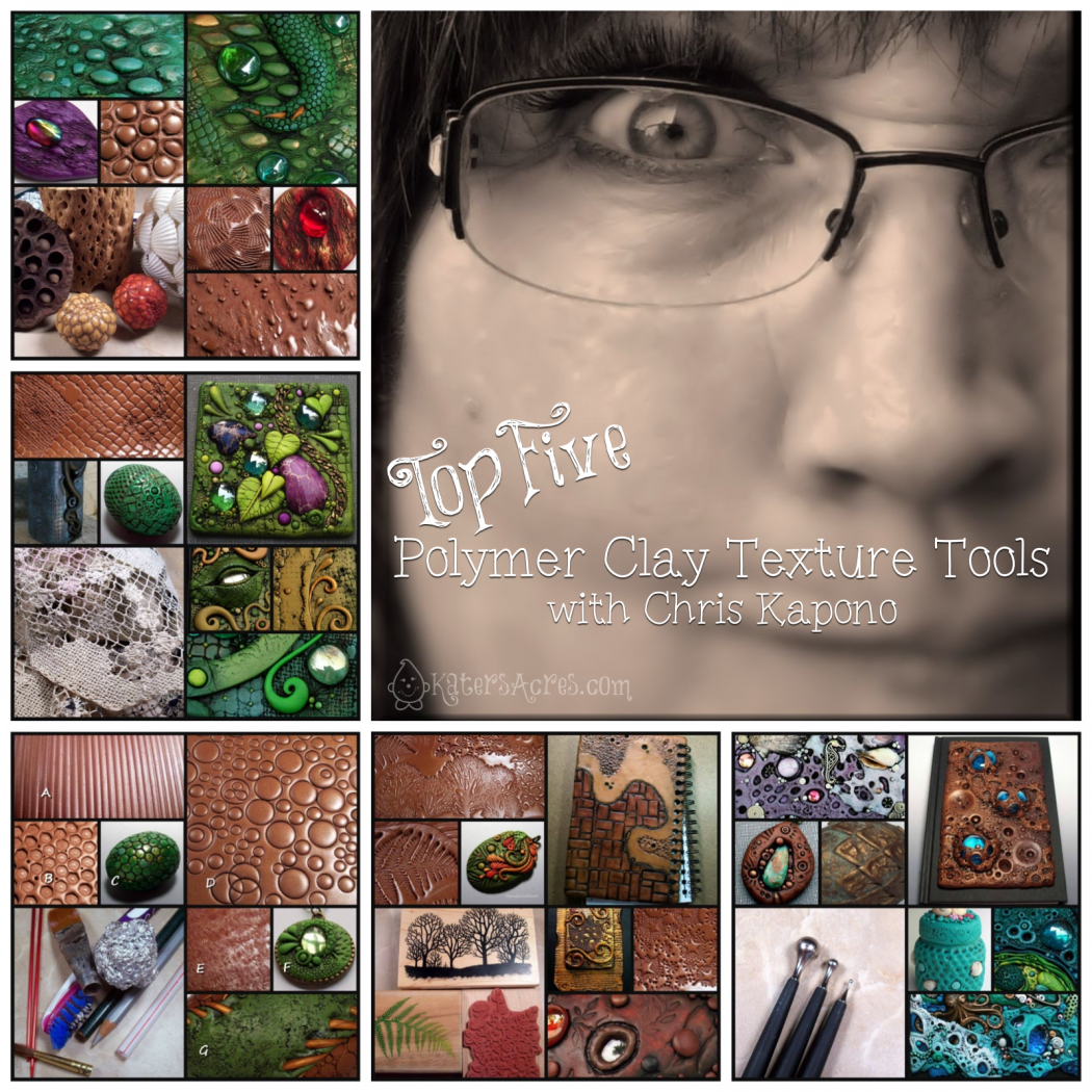 Top Five Polymer Clay Texture Tools with Chris Kapono