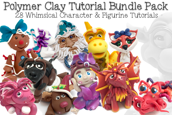 28 Whimsical Sculpting Tutorials for Polymer Clay by KatersAcres