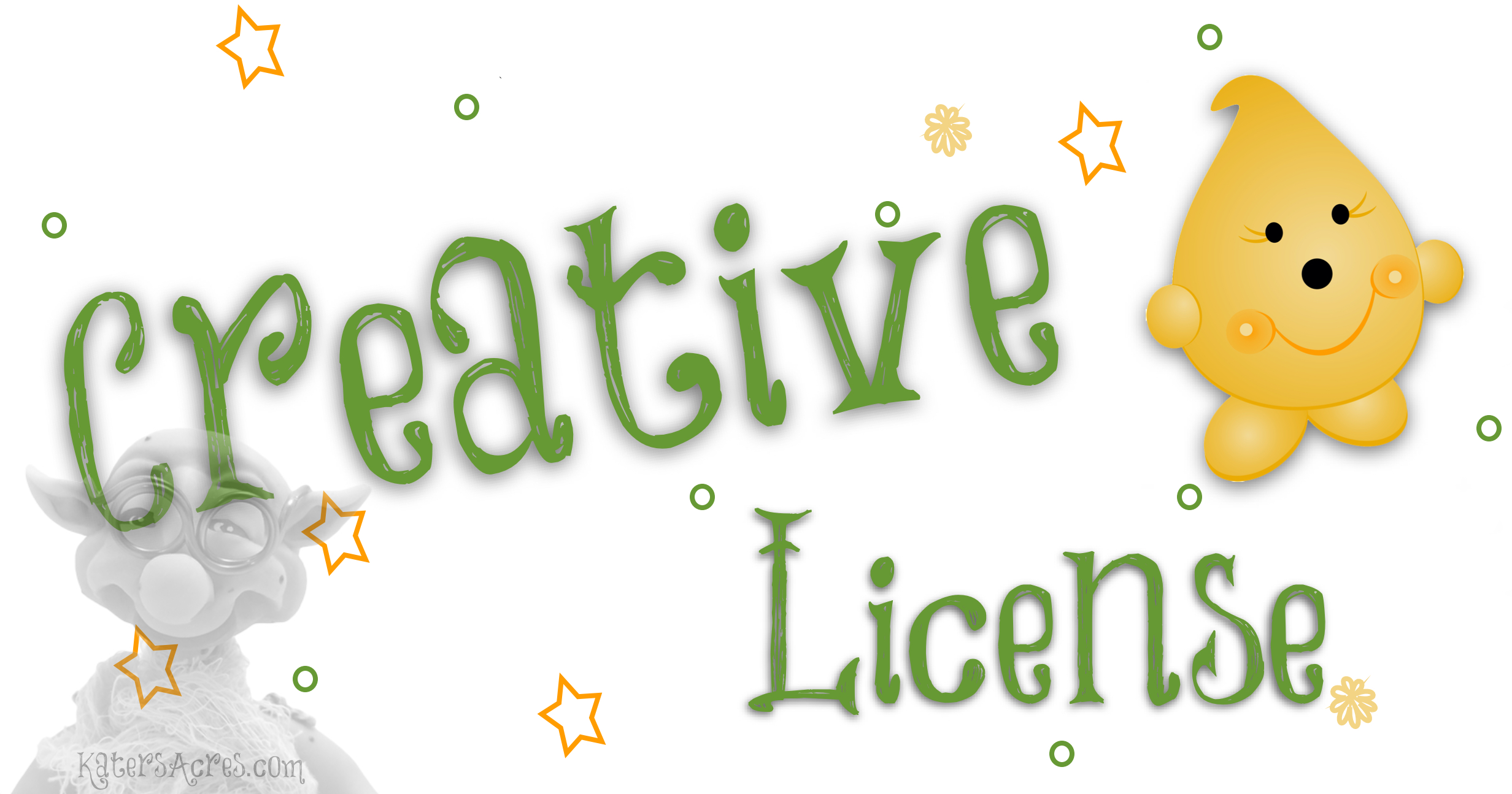 Creative License from KatersAcres.com